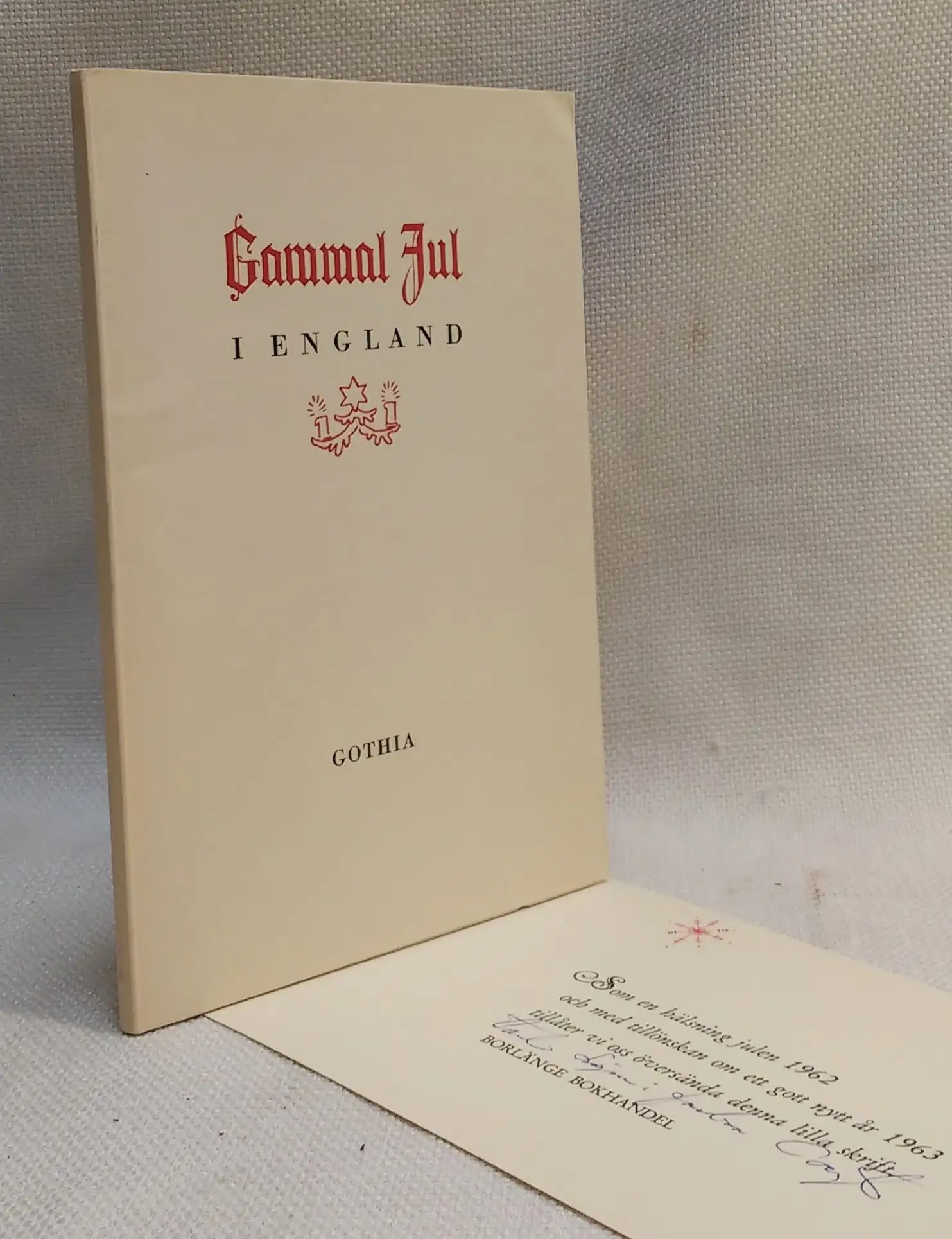 Gammal Jul I England [publisher's Christmas gift book]