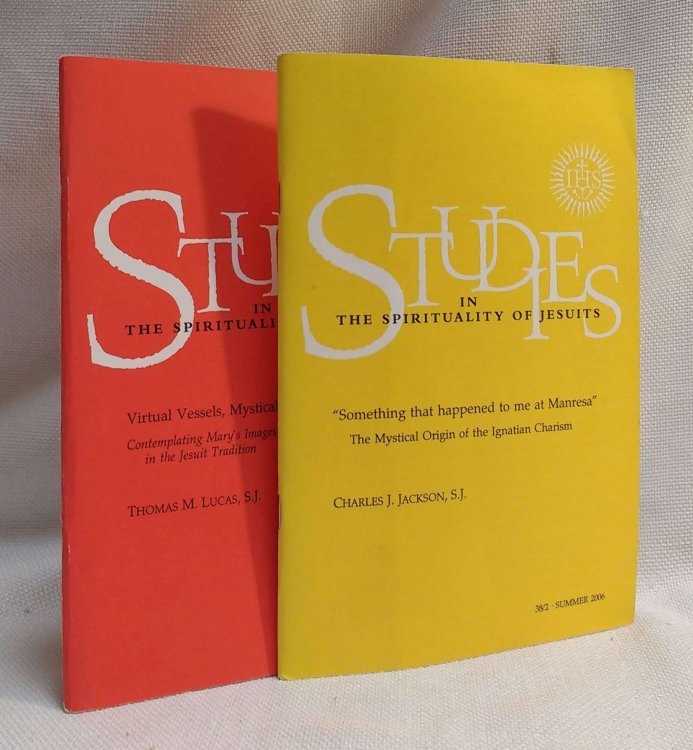 Studies in the Spirituality of Jesuits, two-issue lot: 35:5 (Virtual Vessels, Mystical Signs [November 2003]) and 38:2 (