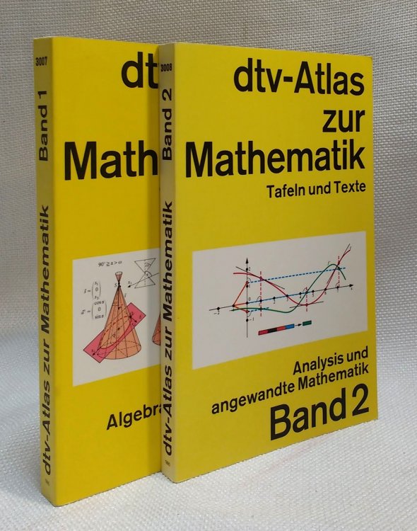 Atlas zur Mathematik: Tafeln und Texte [Band 1: Grundlagen Algebra und Geometrie; Band 2: Analysis und angewandte Mathematik]