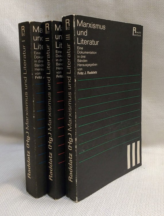 Marxismus und Literatur: Eine Dokumentation in drei Bnden [Band I, II, III / Vols. 1, 2, and 3]