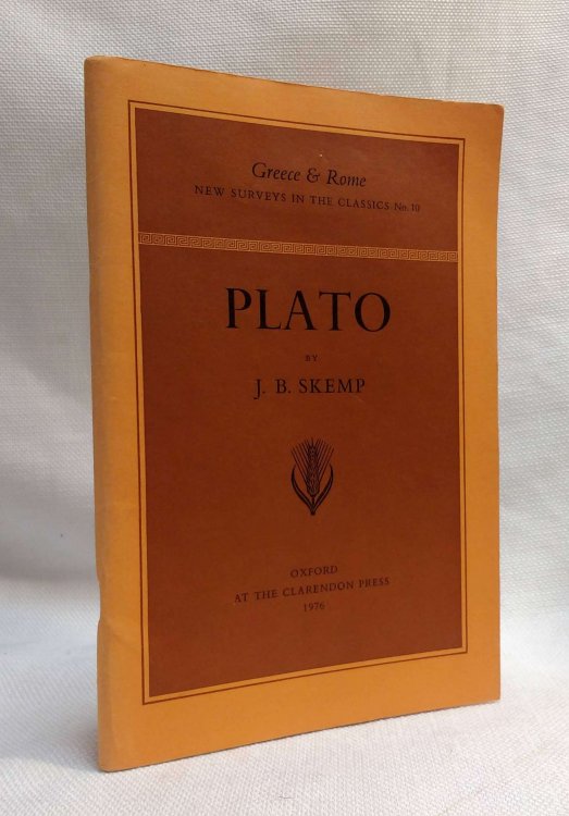 Plato (Greece & Rome New Surveys in the Classics Bi, 10)