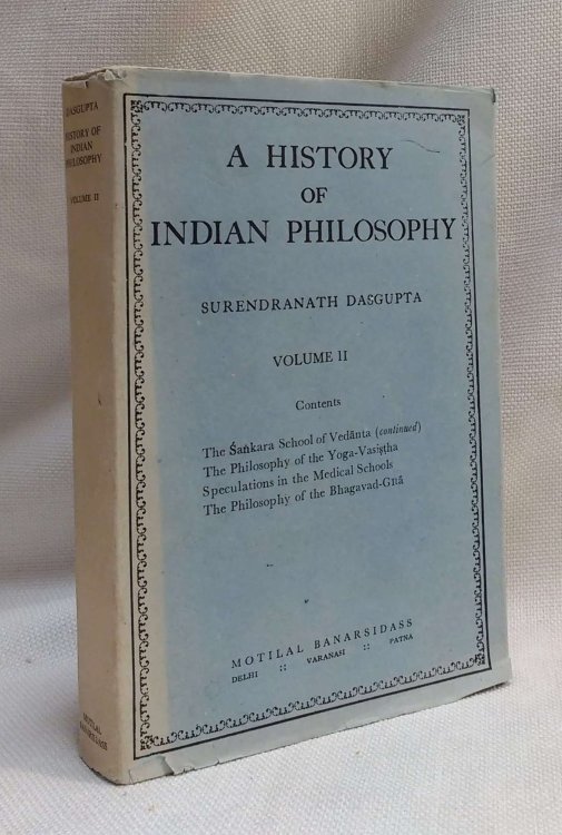 History of Indian Philosophy, Volume II
