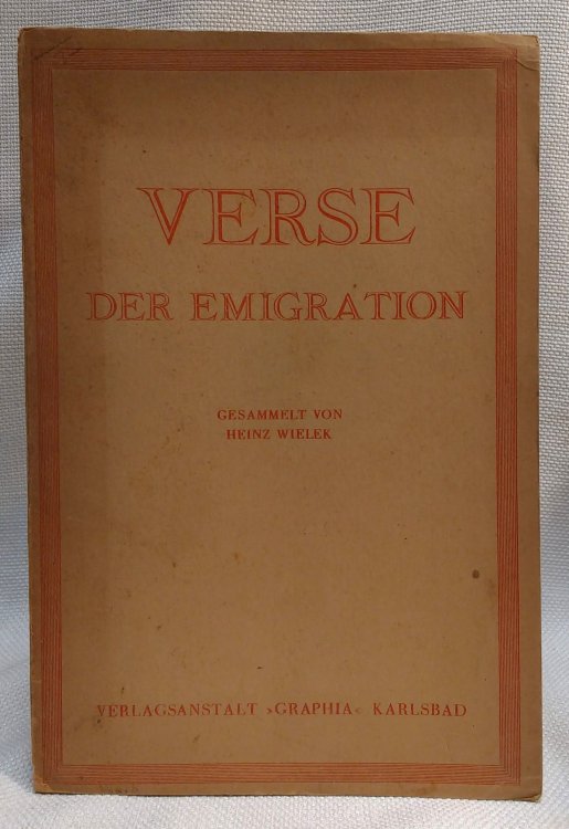 Verse der Emigration