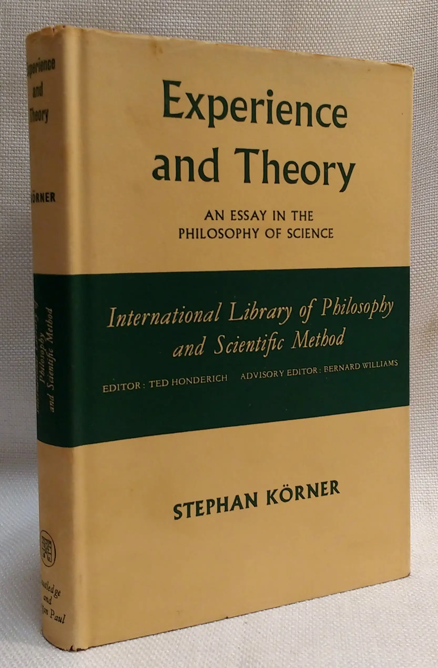 Experience & Theory: An Essay in the Philosophy of Science