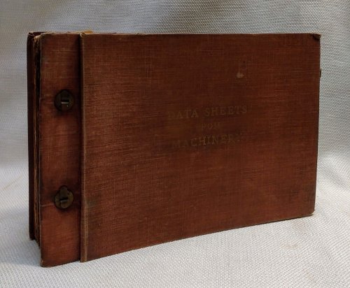 Data Sheets from Machinery [aka Machinery's Data Sheets with indexes I-VIII, for September 1898 through December, 1907]