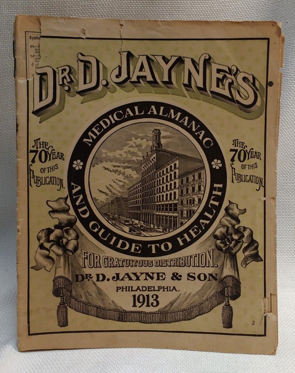 Dr. D. Jaynes Medical Almanac and Guide to Health [3 issues with ads 1913-15-16-17]