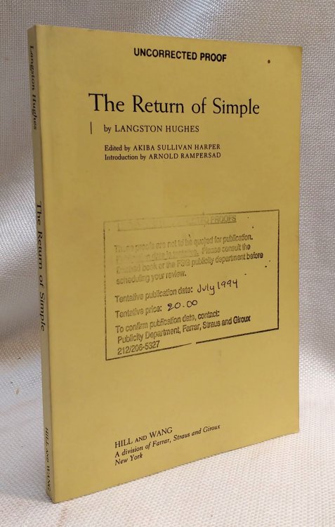 The Return of Simple [Uncorrected Proof]