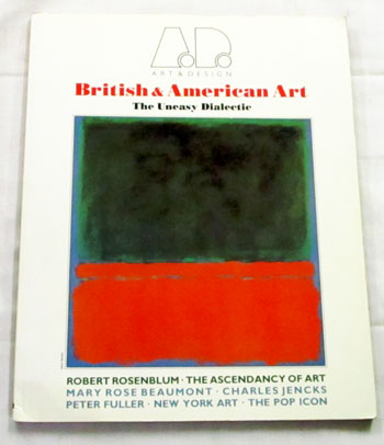 British and American Art. The Uneasy Dialect [An Art & Design Profile]