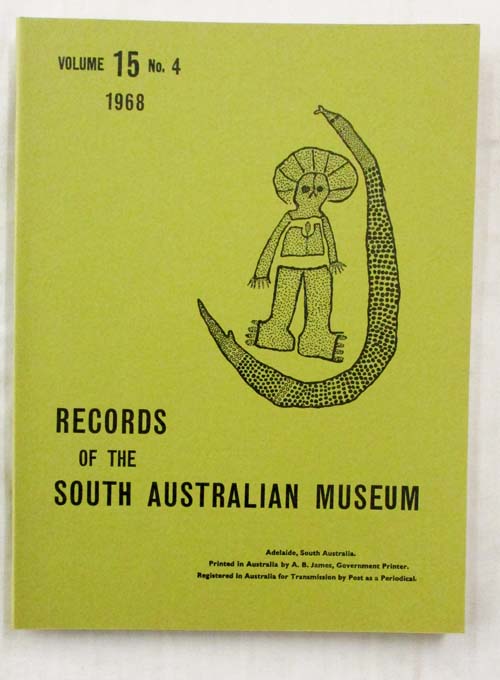 Records of the South Australian Museum Volume 15 No 4 1968