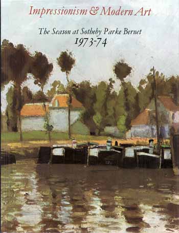 Impressionism & Modern Art. The Season at Sotheby Parke Bernet 1973-74