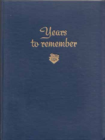 Years to remember. A Record of the First Hundred Years of the Business of D. And J. Fowler Limited 1854-1954