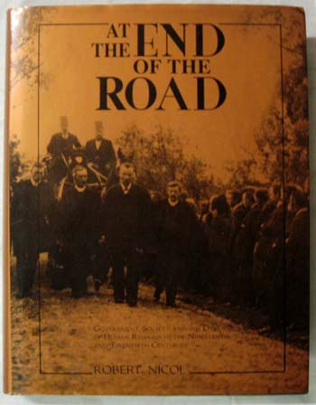 At The End of the Road: Government, Society and the Disposal of Human Remains in the Nineteenth and Twentieth Centuries