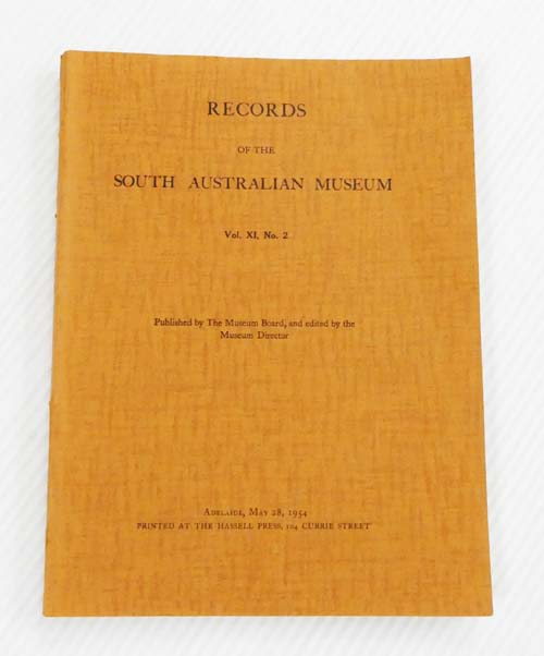 Records Of The South Australian Museum Vol. XI. No 2