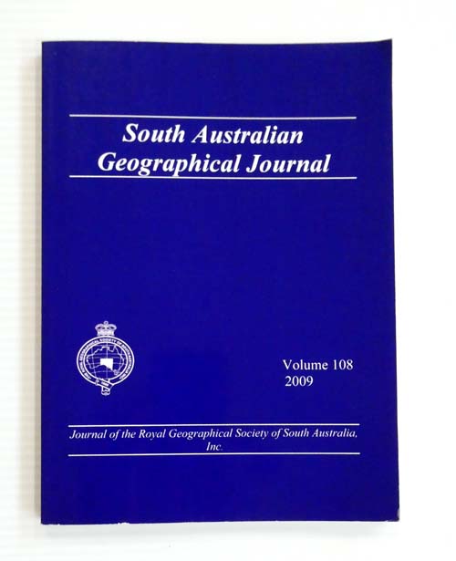South Australian Geographical Journal Volume 108