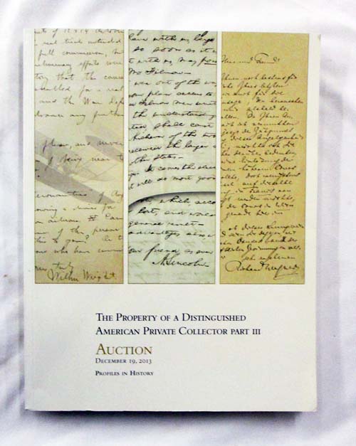 The Property of a Distinguished American Private Collector Part III Auction December 19, 2013