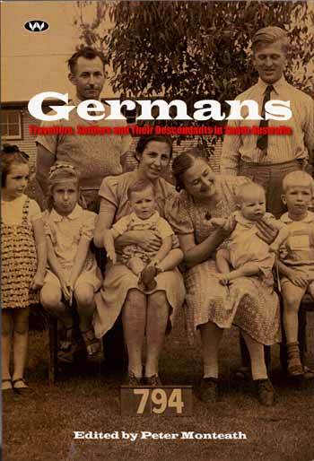 Germans. Travellers, settlers and their descendants in South Australia
