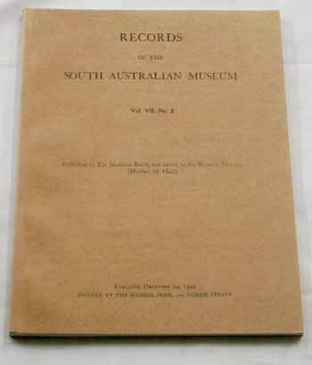 Ceremonial Objects of the Dieri Tribe, Cooper Creek, South Australia contained in the Records of the South Australian Museum Volume VII No 2 December 1942