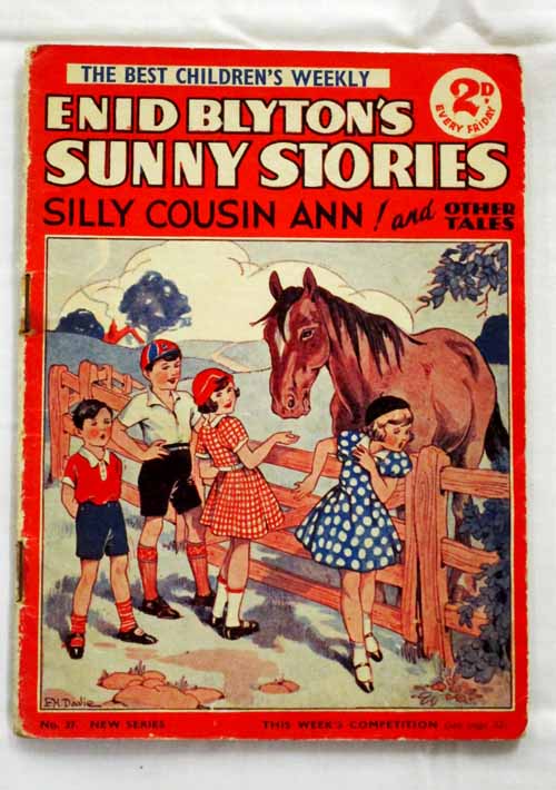 Enid Blyton's Sunny Stories Silly Cousin Ann! And Other Tales No 37 (24 September 1937