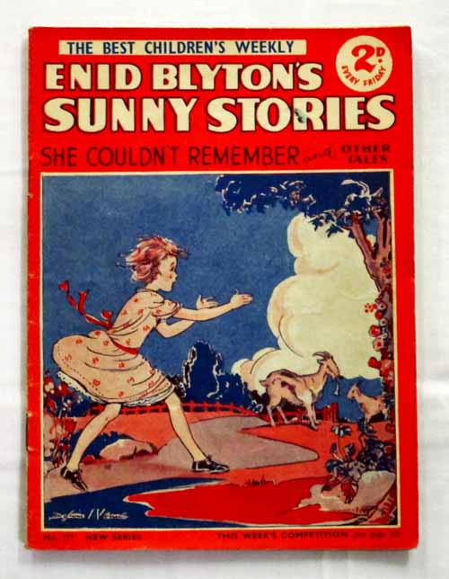 Enid Blyton's Sunny Stories She Couldn't Remember and Other Tales No 171 (10 April 1940)
