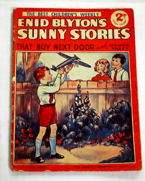 Enid Blyton's Sunny Stories That Boy Next Door and Other Tales No 163 (23 February 1940)
