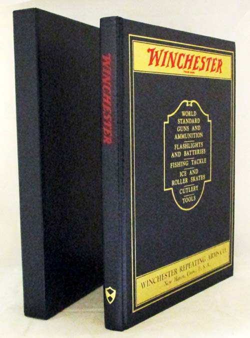 Winchester. World Standard Guns and Ammunition, Flashlights and Batteries, Fishing, Tackle, Ice and Roller Skates, Cutlery, Tools.