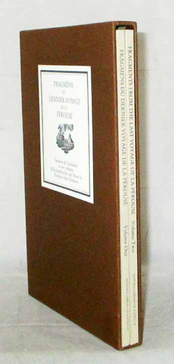 Fragmens du Dernier Voyage de la Perouse. Facsimile Edition in Two Volumes. (Limited Edition)
