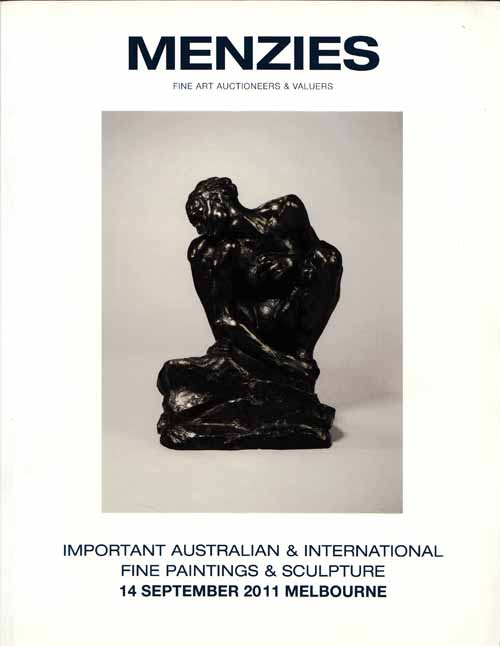 Important Australian and International Fine Paintings and Sculpture 14 September 2011, Melbourne