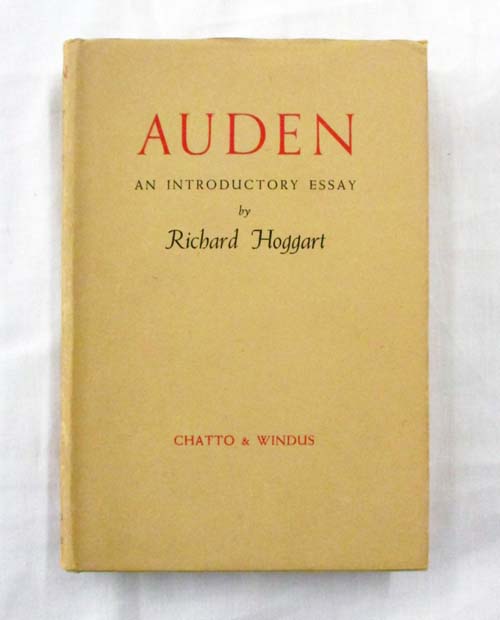Auden An Introductory Essay