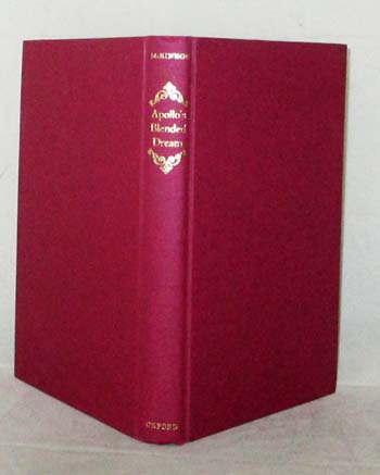 Apollo's Blended Dream. A Study of the Poetry of Louis Macneice