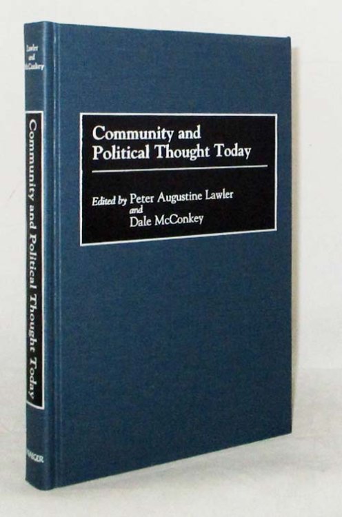 Image for Community and Political Thought Today Community and Political Thought Today