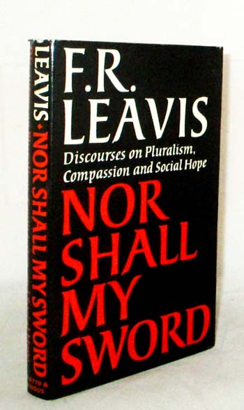 Nor Shall My Sword. Discourses on Pluralism, Compassion and Social Hope