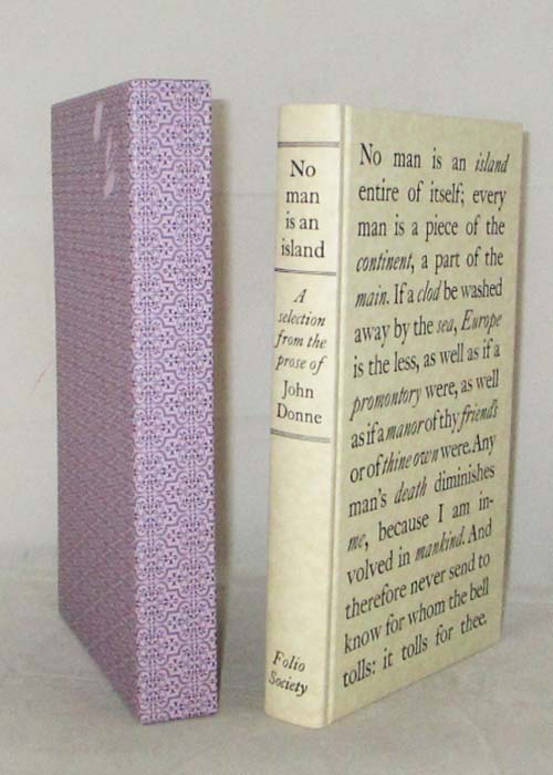 No Man is an Island. A Selection of the Prose of John Donne