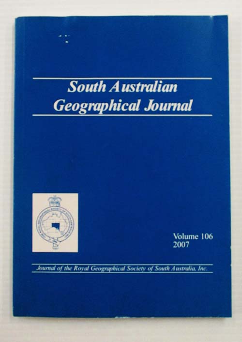 South Australian Geographical Journal Volume 106