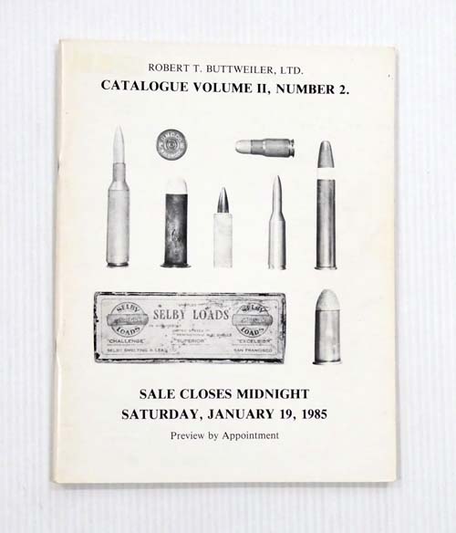 The Winter Mail-Bid Auction Catalogue Volume II, Number 2 January 1985