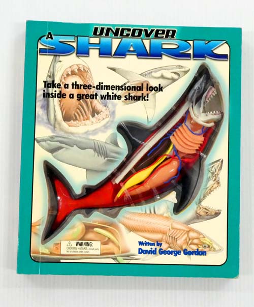 Uncover Shark : Take a three-dimensional look inside a great white shark!