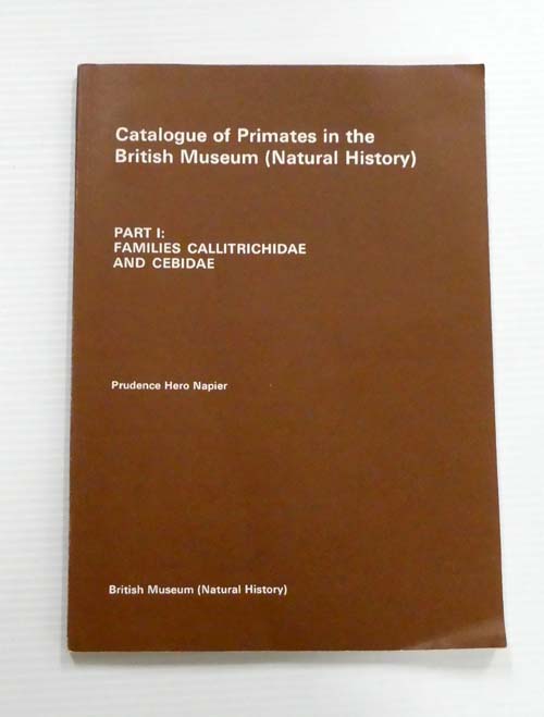 Catalogue of Primates in the British Museum (Natural History), Part )ne: Families Callitrichidae and Cebidae.