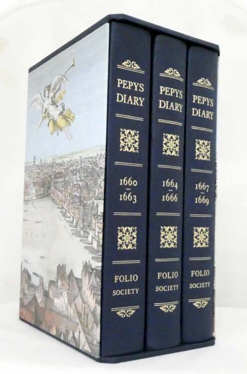 Pepy's Diary [3 Volumes in Slipcase: Vol I: 1660-1663; Vol II: 1664-1666; Vol III: 1667-1669.