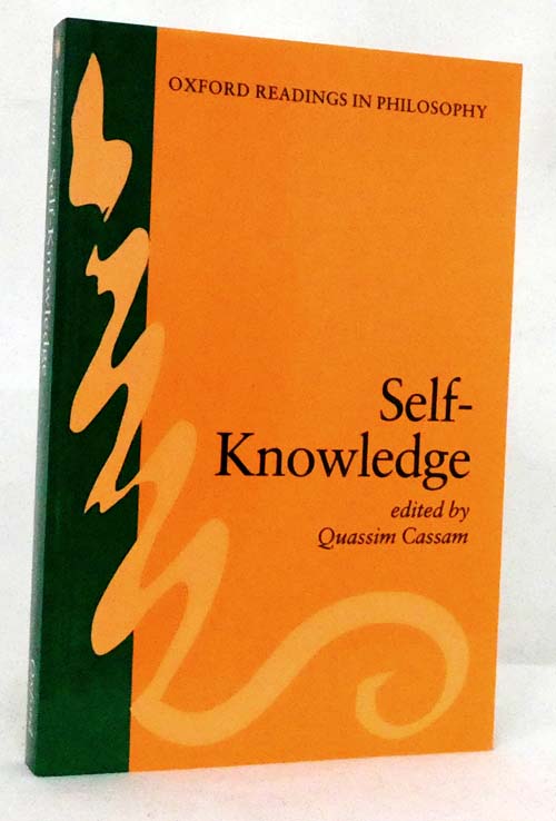 Self-Knowledge [Oxford Readings in Philosophy]
