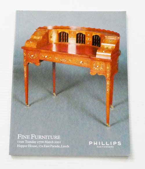 Phillips Auctioneers Fine Furniture including Works of Art, Rugs and Clocks Tuesday 27th March 2001