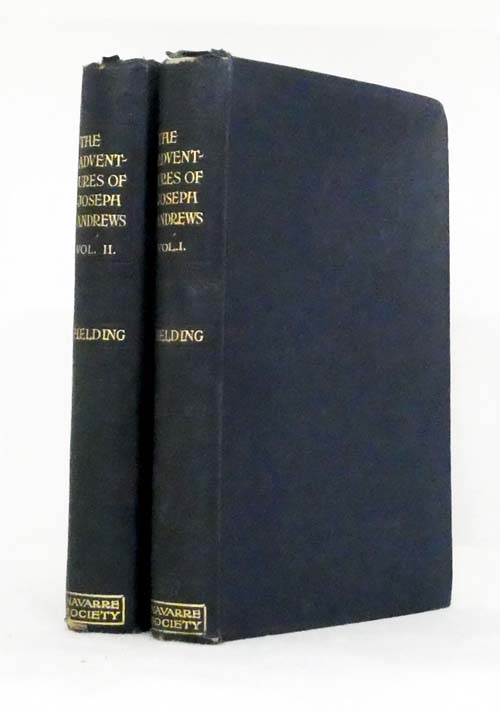 The History of the Adventures of Joseph Andrews and of his Friend Mr Abraham Adams Written in Imitation of the Manner of Cervantes (2 volumes complete)