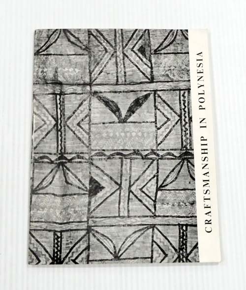 Craftsmanship in Polynesia