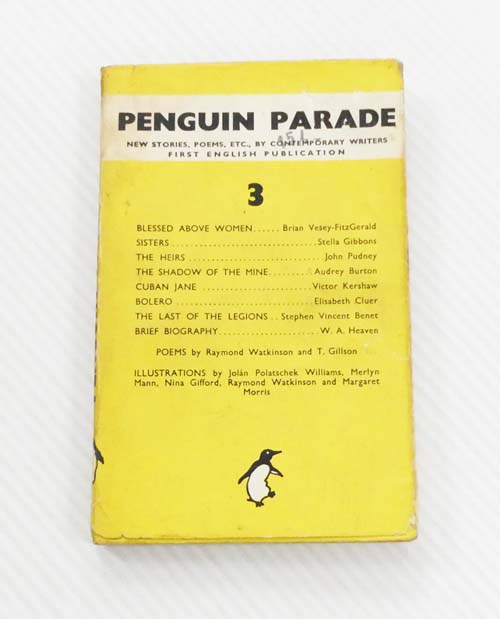 Penguin Parade 3 New Stories, Poems, etc., by contemporary writers