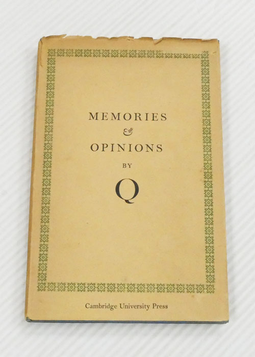 Memories & Opinions An Unfinished Autobiography