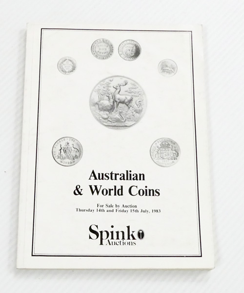 Australian and World Coins The Property of Various Owners Including the Carnegie Museum of Natural History, Pittsburgh, USA. Important Australian and World Coins, Tokens, Medals and Paper Money