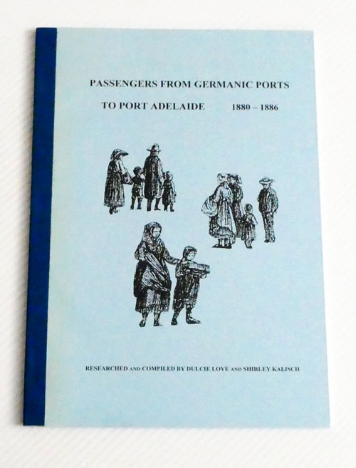 Passengers from Germanic Ports to Port Adelaide 1880-1886