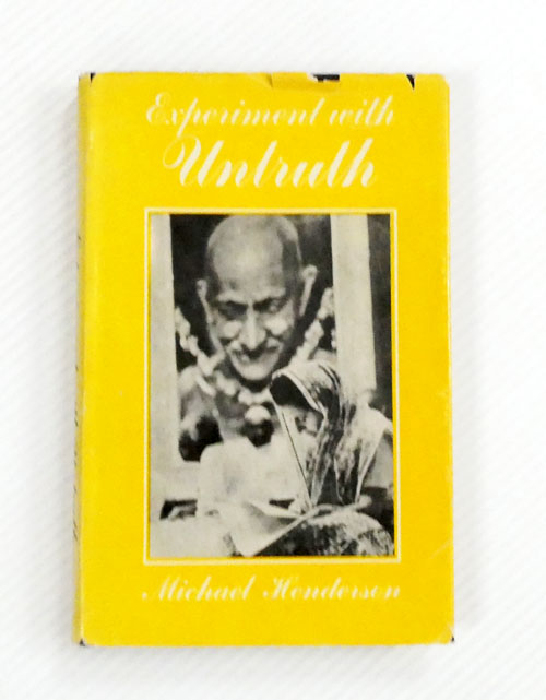 Experiment with Untruth. India under Emergency