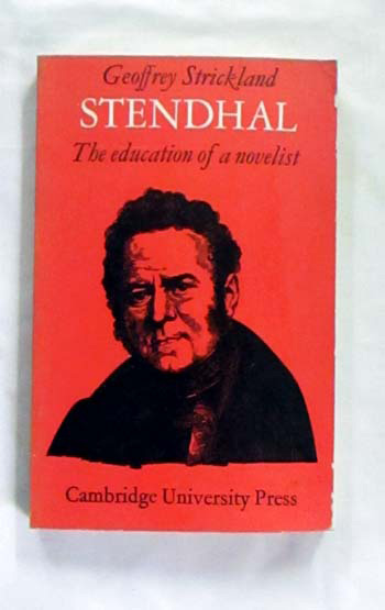 Stendahl The Education of a Novelist