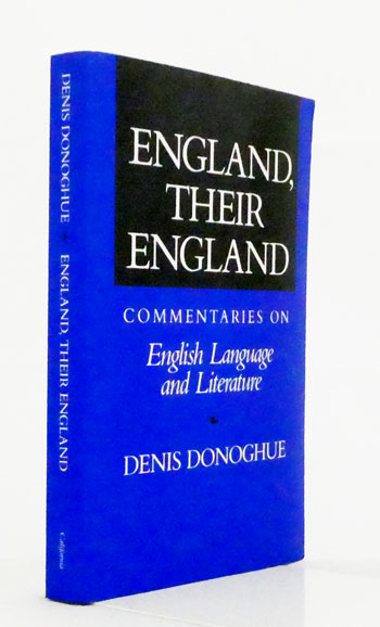 England, Their England: Commentaries on English Language and Literature