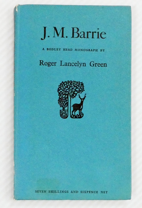 J. M. Barrie A Bodley Head Monograph