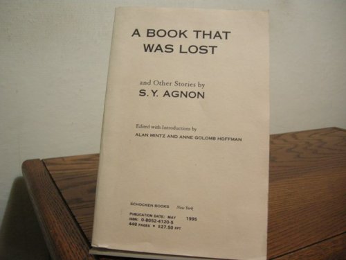 A Book That Was Lost